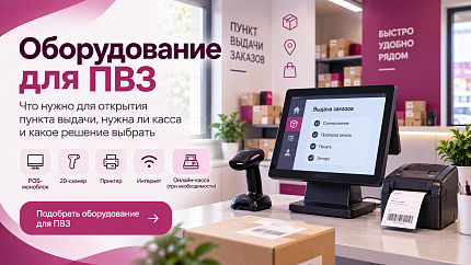 Оборудование для ПВЗ: что нужно для открытия пункта выдачи