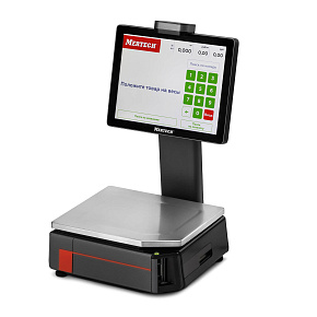 Весы с печатью этикеток M-ER 727 PM-15.2 (VISION-AI, 15, USB, Ethernet, Wi-Fi) картинка от магазина Кассоптторг