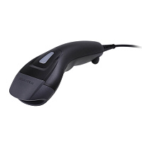 Проводной сканер штрих-кода MERTECH 610 P2D SuperLead USB Black с гибкой подставкой картинка от магазина Кассоптторг