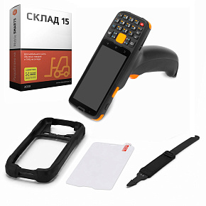 Комплект для маркировки ТСД MERTECH MovFast S45, арт. 10013 + ПО Клеверенс Склад 15 картинка от магазина Кассоптторг